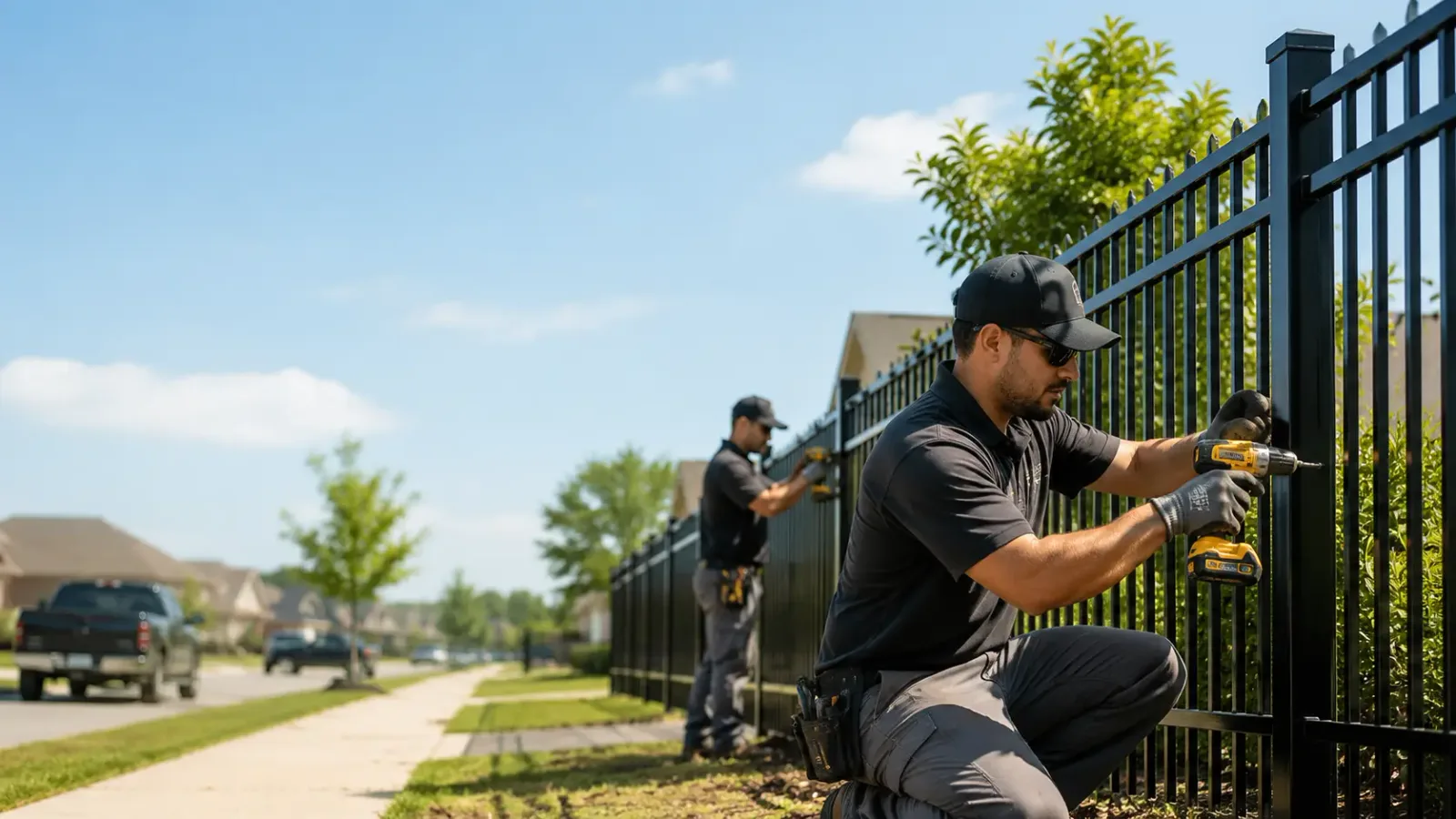 Metal Fence Installation in Pataskala, OH